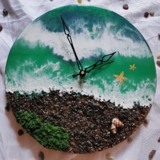 epoxy wall clock