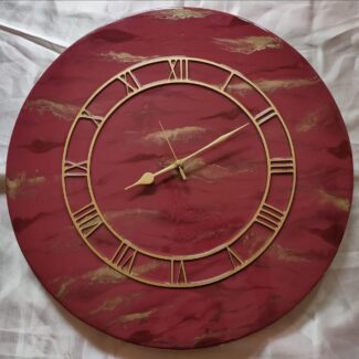 Unique Epoxy Wall Clock