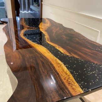 River Designer Epoxy Table