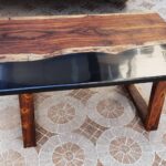 Wood Epoxy Designer Table