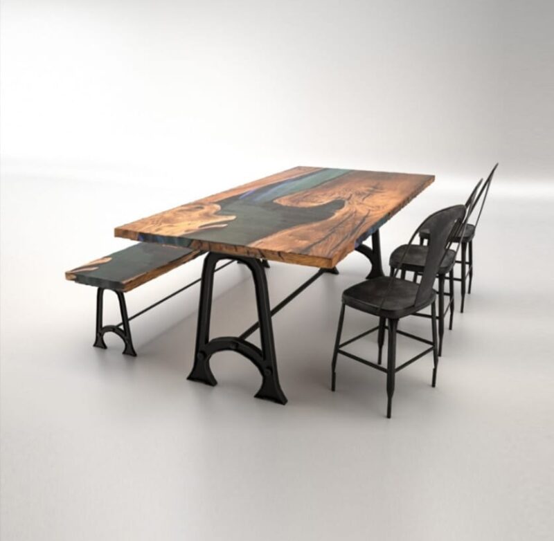 Epoxy Table set