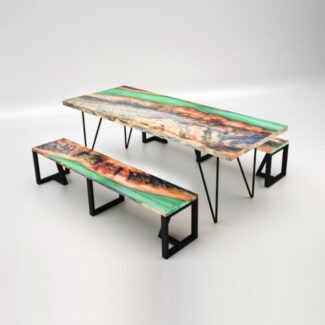 Resin Bench Set