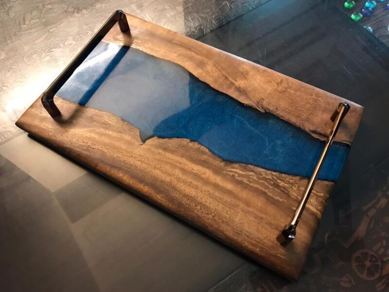 Epoxy River Cutting Board