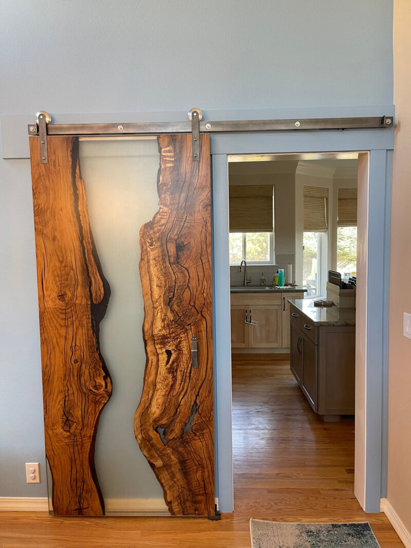 Epoxy Sliding Wood Doors