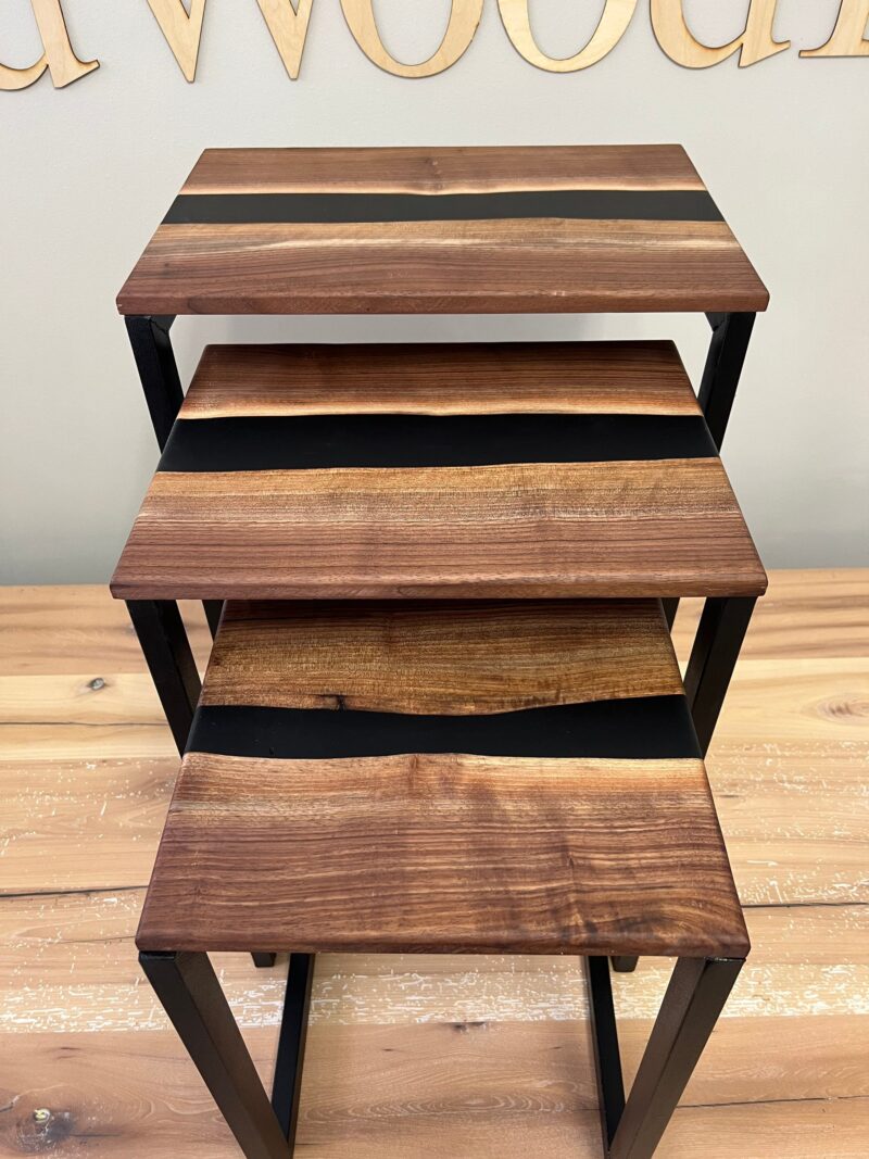 Wood Nesting Table