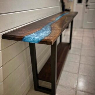 Resin Wood Table