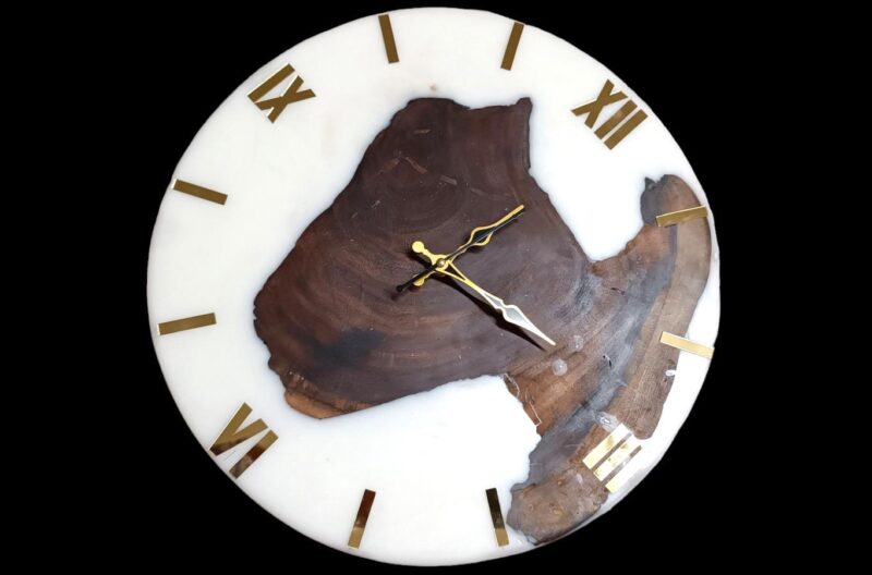 epoxy wall clocks art