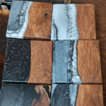 Wood Epoxy Coasters